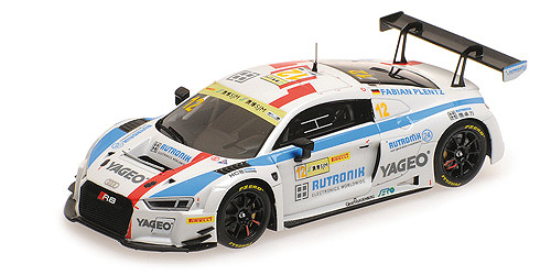 Minichamps 1:43 AUDI R8 LMS - HCB-RUTRONIC-RACING - PLENTZ - MACAU GT CUP - FIA 