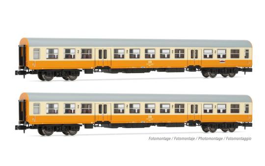 Arnold 2er Set Städte Express,2 x Bmh, orange-beige,DR,Ep.IV 