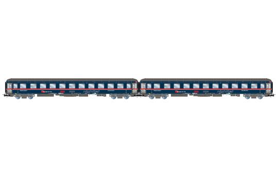 Rivarossi 2-tlg. Set Liegewagen Bvcmz248.5, NightJet, Ep. VI 