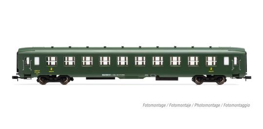Arnold Liegewagen DEV AO B10c10, SNCF grüner Lackierung, Ep. III HN4384 