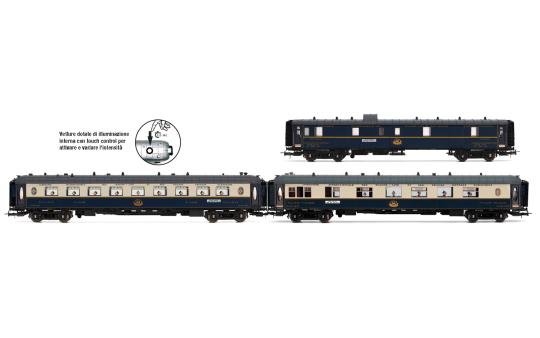 Rivarossi 3-tlg. Zugset Edelweiss Pullman Express, Set 1/2 C 