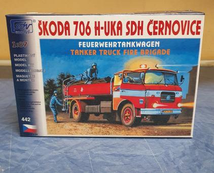 SDV Bausatz Skoda RT706 H-UKA SDH Cernovice Feuerwehr 