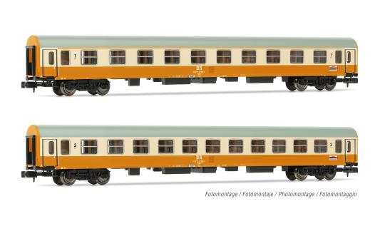 Arnold 2-tlg. Set Reisezugwagen Städte-Express,DR, Ep. IV HN4435 