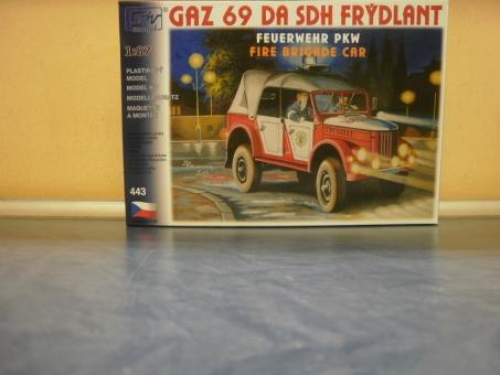 SDV Bausatz GAZ 69A Feuerwehr 