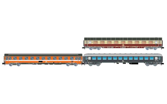 Arnold 3-tlg. Zugset Alpen-Express Rom – München, DB/FS, Ep. IV HN4468 