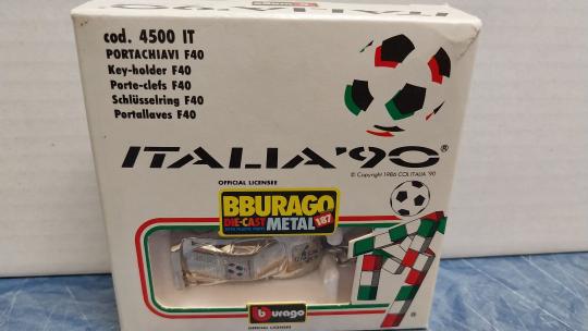 bburago 1:87 hist. Schlüsselring Ferrari F40 Italia 1990 