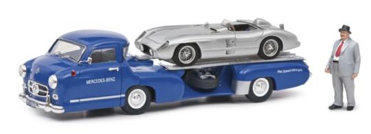 Schuco 1:43 MB Blaues Wunder m300SLR 