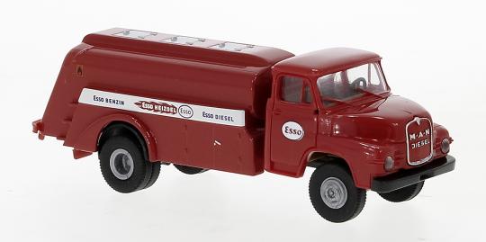 Brekina LKW MAN 635 Tankwagen rot, 1955, Esso,  45056 