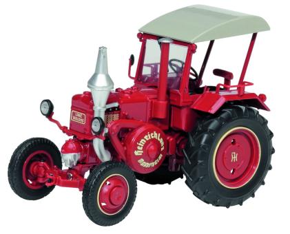 Schuco Lanz Bulldog m. Dach, rot 1:32 