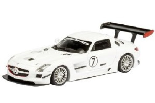 Schuco 1:43 Mercedes-Benz SLS AMG GT3 #7 weiß 