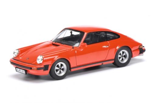 Schuco 1:43 Porsche 911 Coupe (1975) indischrot 
