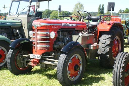 Schuco 1:32 Traktor Hürlimann D-200 S, rot 