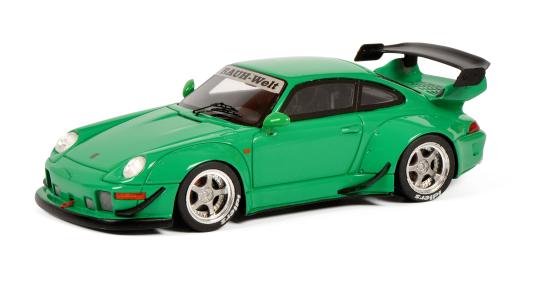 Schuco 1:43 RAUH-Welt RWB Porsche 993 grün 