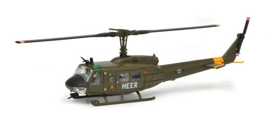 Schuco 1:35 Bell UH 1D Bundeswehr Heer oliv  450912500 