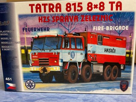 SDV Bausatz Tatra T-815 8x8 TA-4 Feuerwehr Hasici 