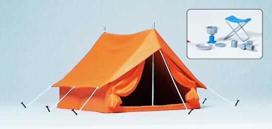 Preiser Campingzelt 45215 