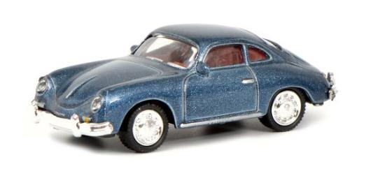 Schuco 1:87 Porsche 356 Coupe, blau 