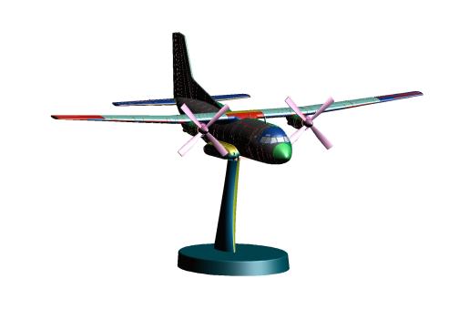 Schuco 1:87 Wings Transall C160D LTG 62 