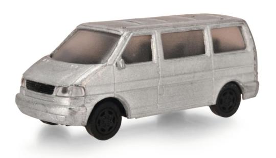 Schuco 1:87 VW T4 Caravelle silber 