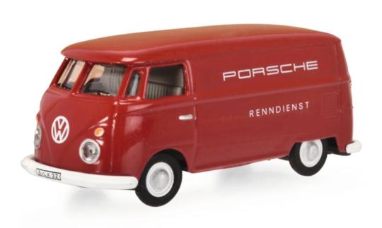 Schuco 1:87 VW T1 PORSCHE rot  452669800 