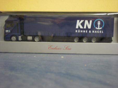 Herpa LKW MAN TG-X XXL Aerop. Ga-KSZ Kühne & Nagel Lowl 