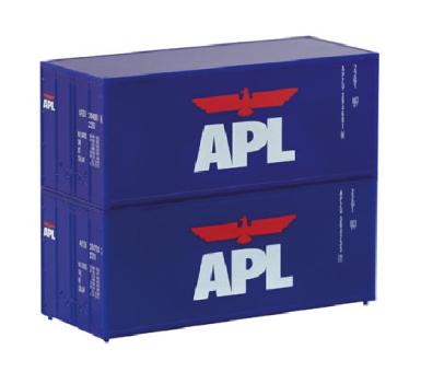 PIKO TT-Container-Set 2 x 20' APL 