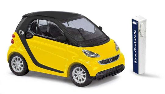 Busch Smart Fortwo electric  gelb 46224 