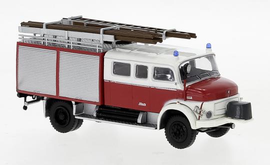 Brekina MB LAF 1113 LF 16 mit Vorbaupumpe (Hessische Farbgeb 