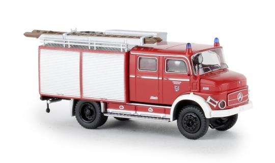 Brekina Mercedes LAF 1113 TLF 16 Feuerwehr Düsseldorf 