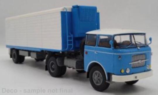 Premium ClassiXXs 1:43 LIAZ 706 RTTN Kühl-KSZ blau 