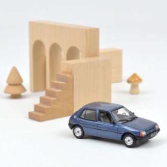 NOREV 1:43 Peugeot 205 GL 1988 - ming blue 