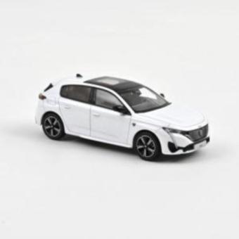 NOREV 1:43 Peugeot 308 GT 2021 - Pearl White 