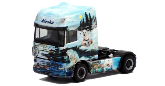 Herpa LKW DAF 105 XF Aerop. SSC SZM Günter Pille Alaska 