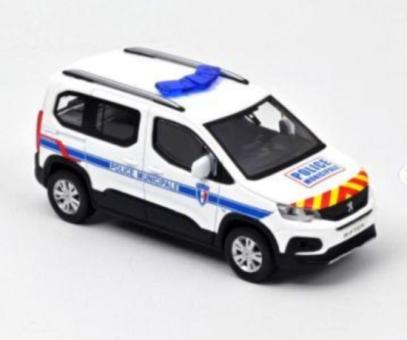 NOREV 1:43 Peugeot Rifter 2019 Police Municipale - yellow/ 