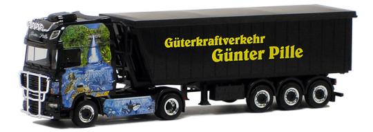 Herpa LKW DAF 105 XF Aerop. SSC Kempf-SZ Günter Pille Wasser Welten 