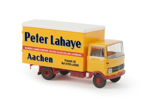 Brekina LKW MB LP 608 Koffer Peter Lahaye Aachen 48552 