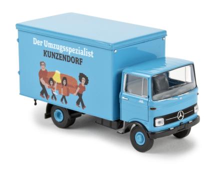 Brekina LKW MB LP 608 Koffer Kunzendorf 48566          62 