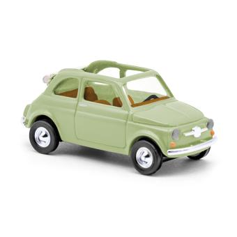 Busch PKW Fiat 500 Cabrio grün  48781 