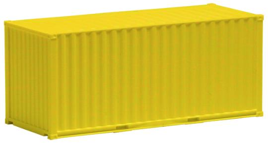 AWM SZ 20 ft Container gerippt gelb 
