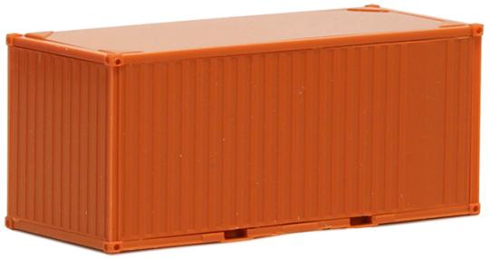 Herpa SZ 20 ft. Container gerippt rot-orange 