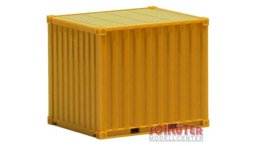 Herpa SZ 10 ft. Container gerippt goldgelb 