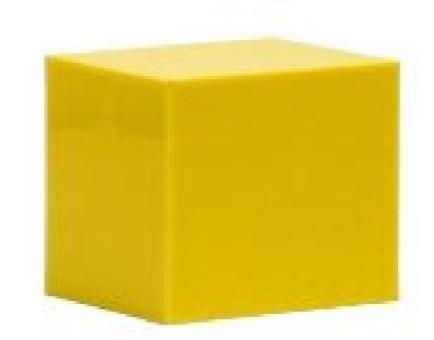 Herpa SZ 10 ft. Container/Koffer glatt gelb 