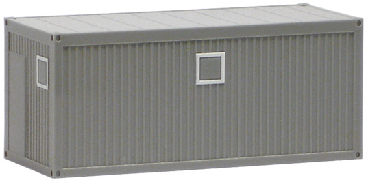 Herpa SZ 20 ft. Bau/Büro Container grau 