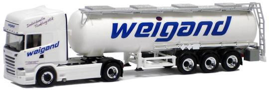 Herpa LKW Scania R Topl/Aerop Tank-SZ Weigand 