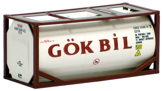 AWM SZ 20 ft.Tank-Container Gök Bil 