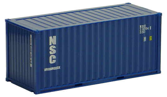 AWM SZ 20 ft Container gerippt NSC 