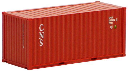 AWM SZ 20 ft Container gerippt CNS 