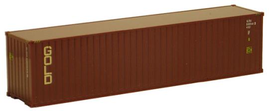 AWM SZ 40 ft Highcube Container Gold 