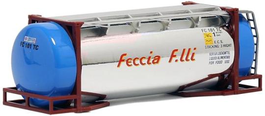 AWM SZ 26 ft.Tank-Container Feccia F.lli  (blau-silber) 