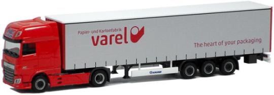 Herpa LKW DAF 106 XF Aerop. SSC Ga-KSZ Albers Papier & Kartonfabrik Varel 